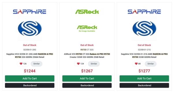 B大显存AI PRO R9700上架：约9000元pg模拟器RDNA4首款专业显